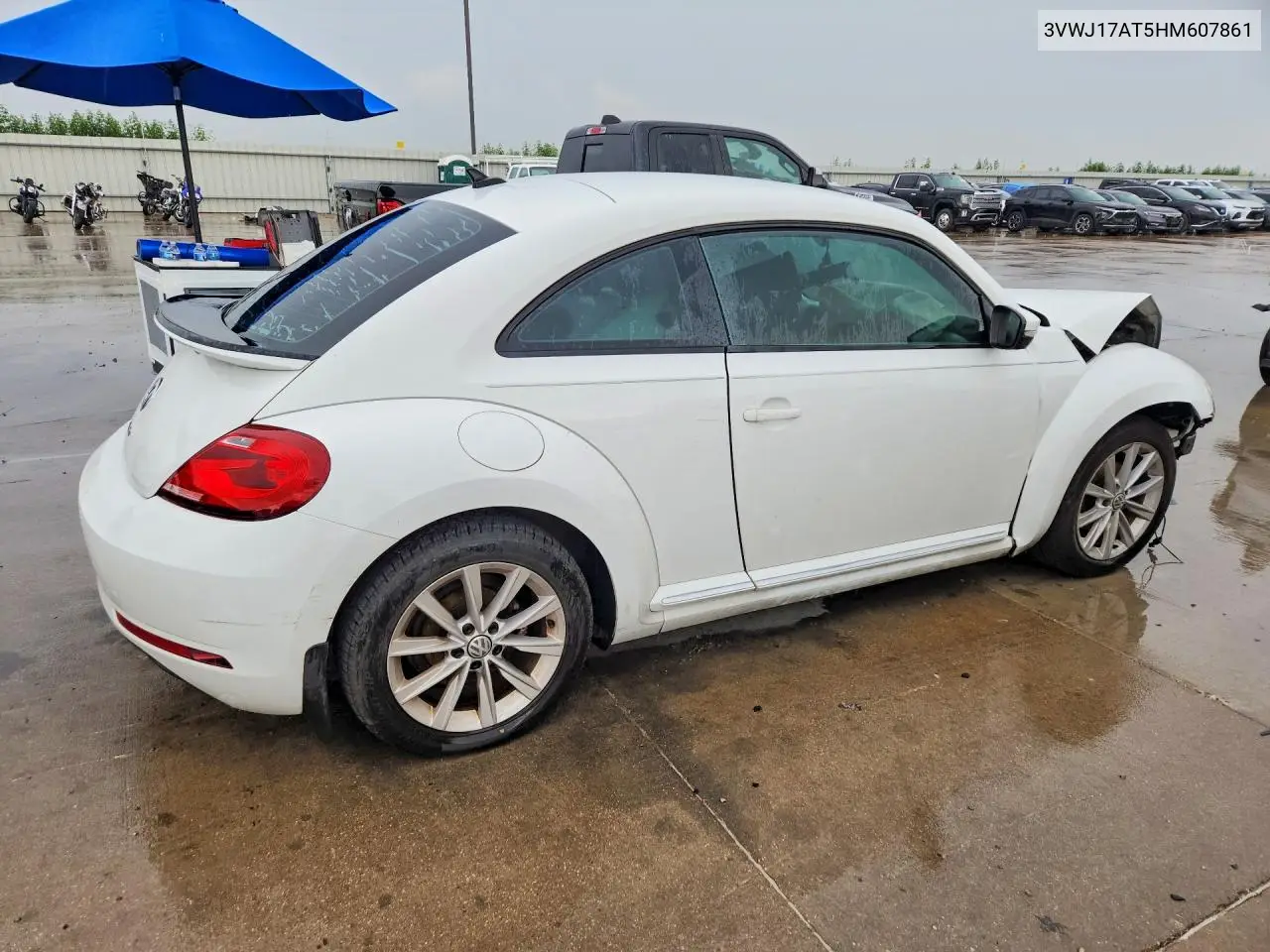 2017 Volkswagen Beetle Se VIN: 3VWJ17AT5HM607861 Lot: 60700966