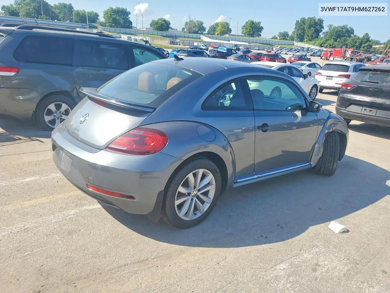 2017 Volkswagen Beetle 1.8T/S/Classic/Pink VIN: 3VWF17AT9HM627262 Lot: 61112456