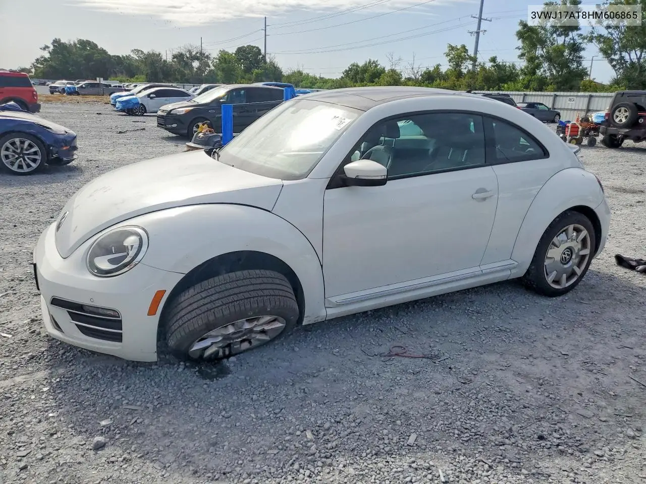 2017 Volkswagen Beetle Se VIN: 3VWJ17AT8HM606865 Lot: 61238396