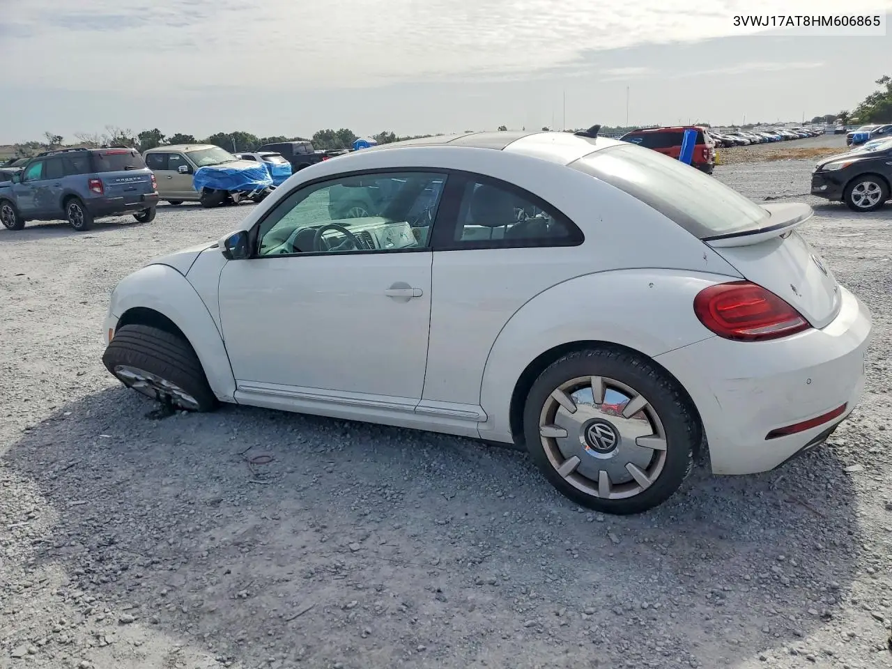 2017 Volkswagen Beetle Se VIN: 3VWJ17AT8HM606865 Lot: 61238396