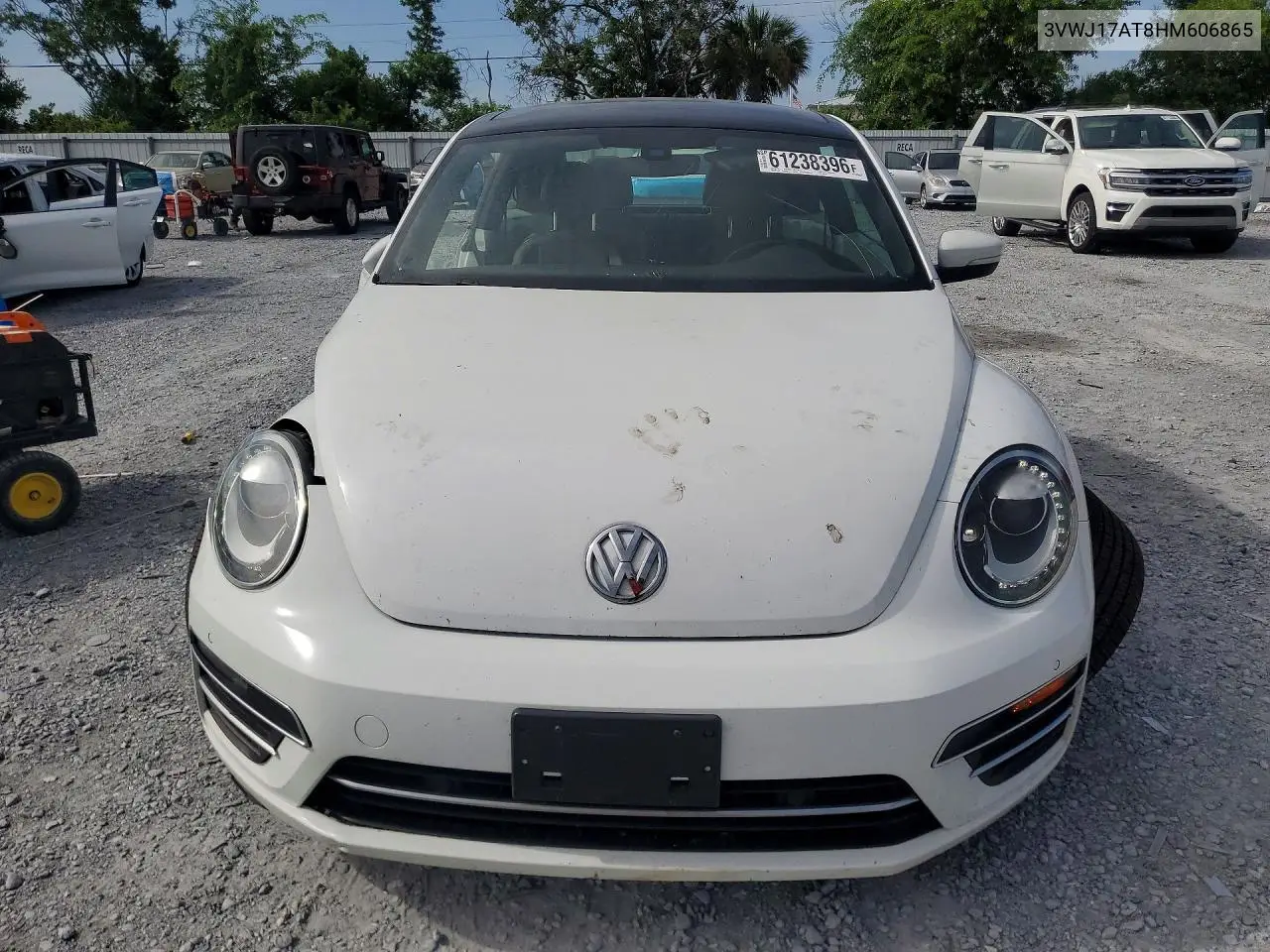 2017 Volkswagen Beetle Se VIN: 3VWJ17AT8HM606865 Lot: 61238396