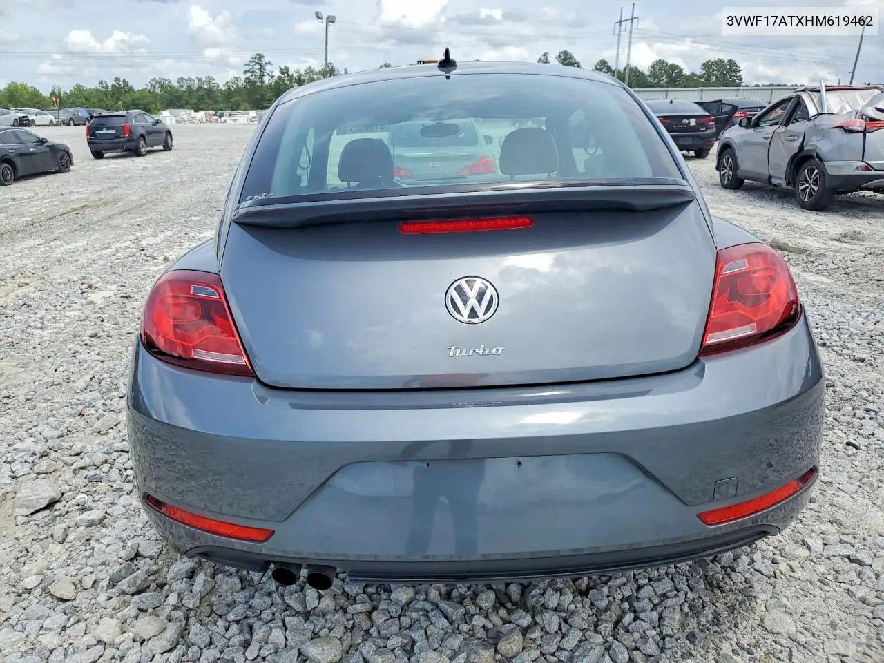 2017 Volkswagen Beetle 1.8T VIN: 3VWF17ATXHM619462 Lot: 61668276