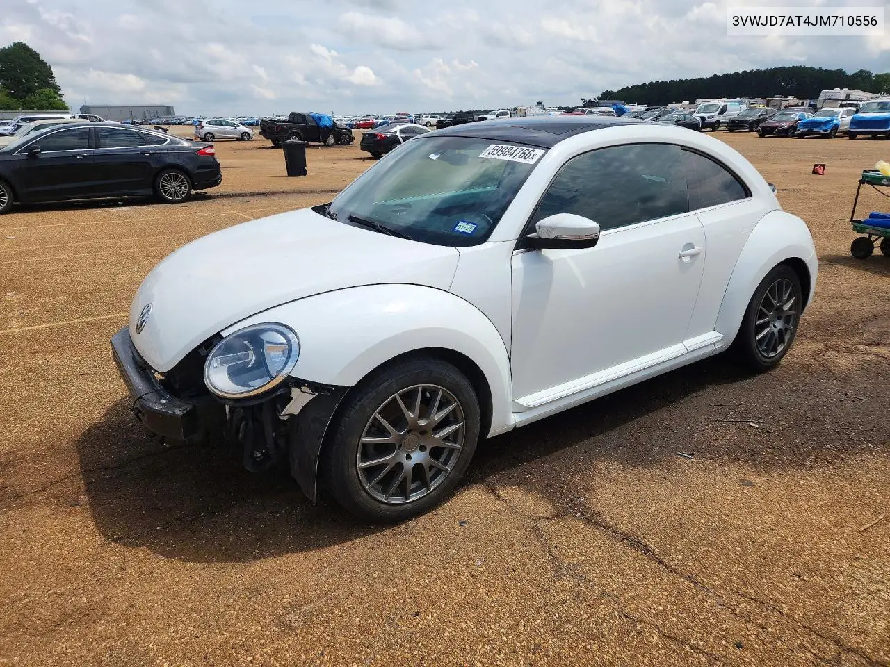 2018 Volkswagen Beetle Se VIN: 3VWJD7AT4JM710556 Lot: 59984766