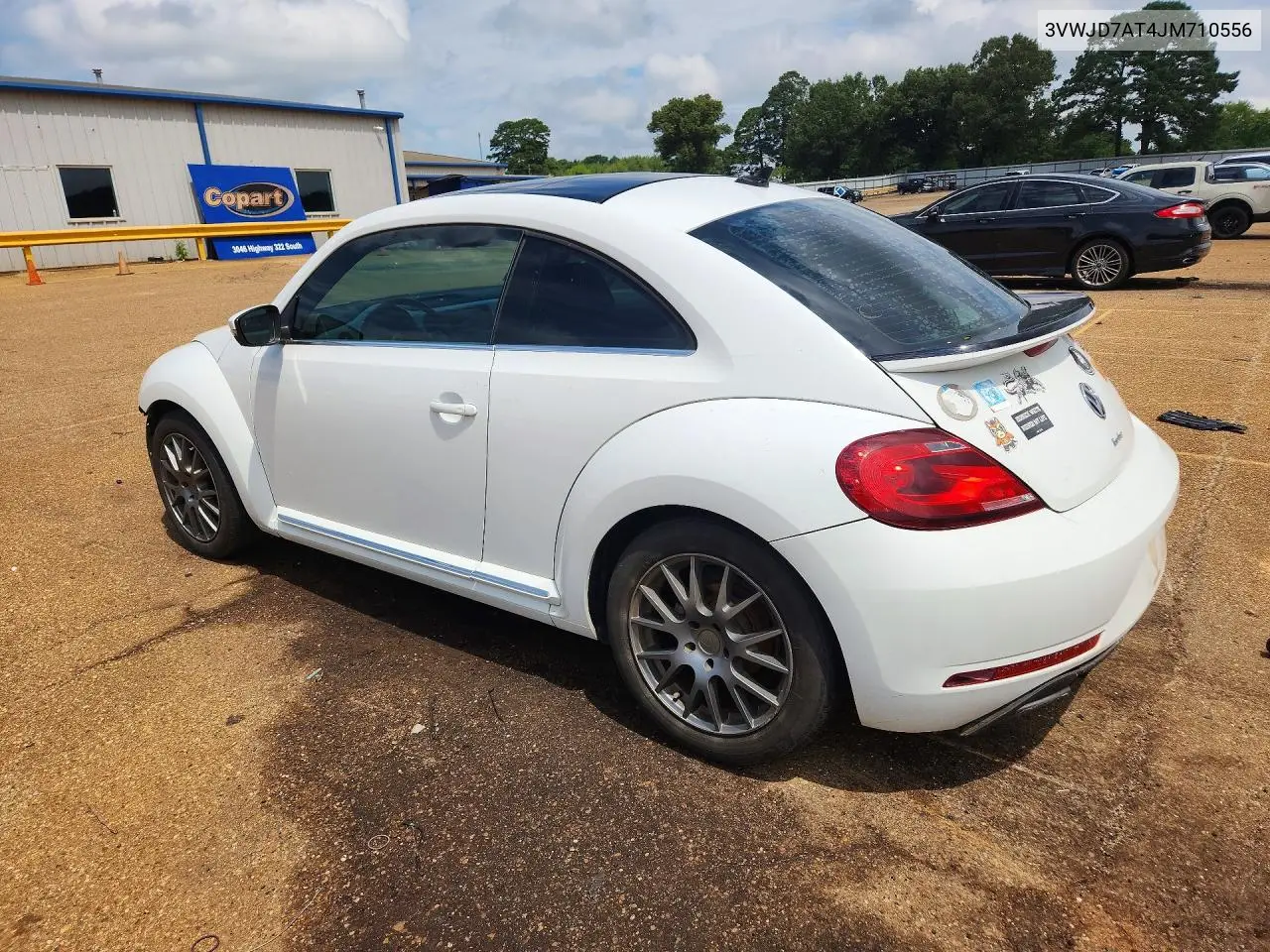 2018 Volkswagen Beetle Se VIN: 3VWJD7AT4JM710556 Lot: 59984766
