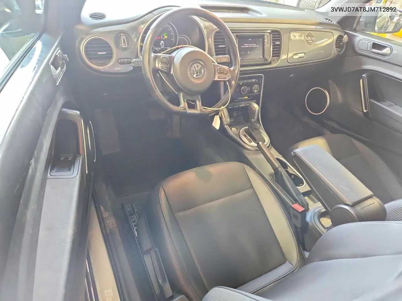 2018 Volkswagen Beetle Se VIN: 3VWJD7AT8JM712892 Lot: 60004716
