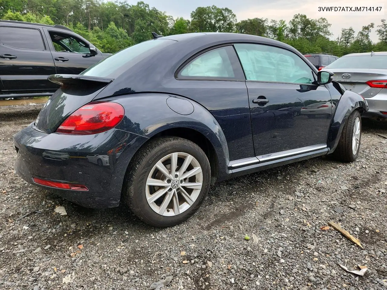 2018 Volkswagen Beetle S VIN: 3VWFD7ATXJM714147 Lot: 60074826