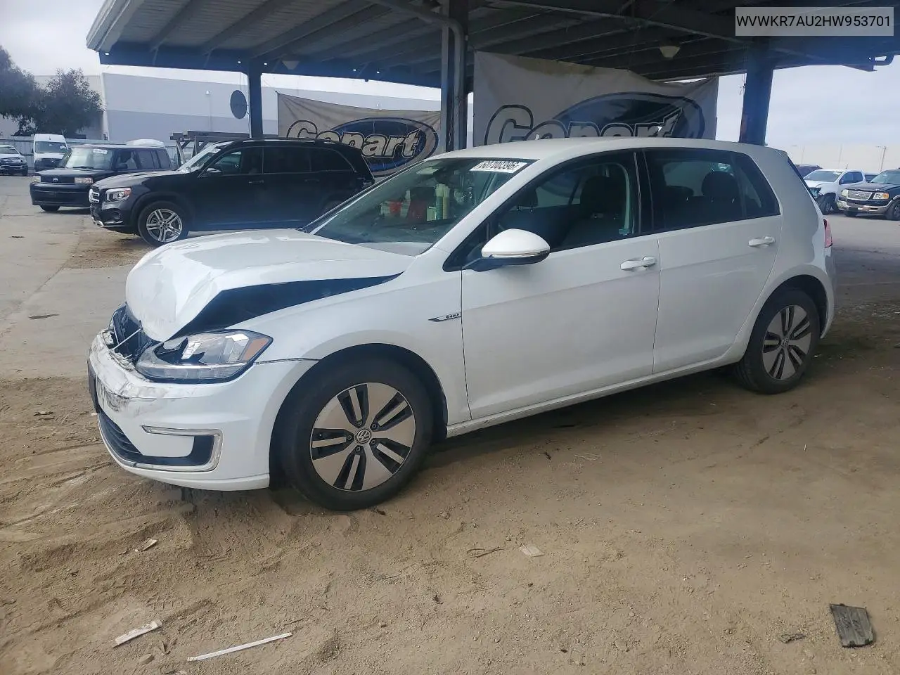 WVWKR7AU2HW953701 2017 Volkswagen E-Golf Se