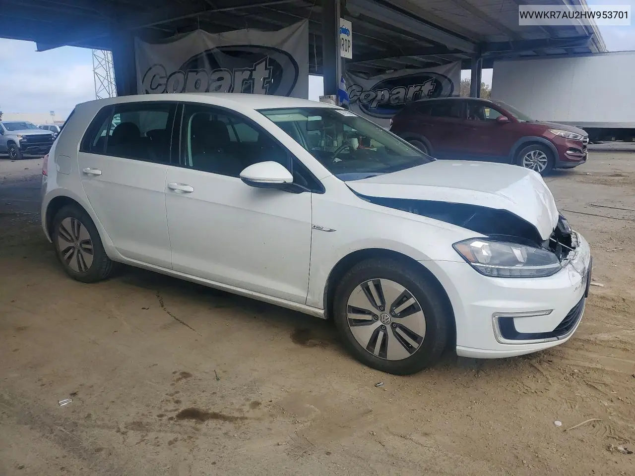 WVWKR7AU2HW953701 2017 Volkswagen E-Golf Se