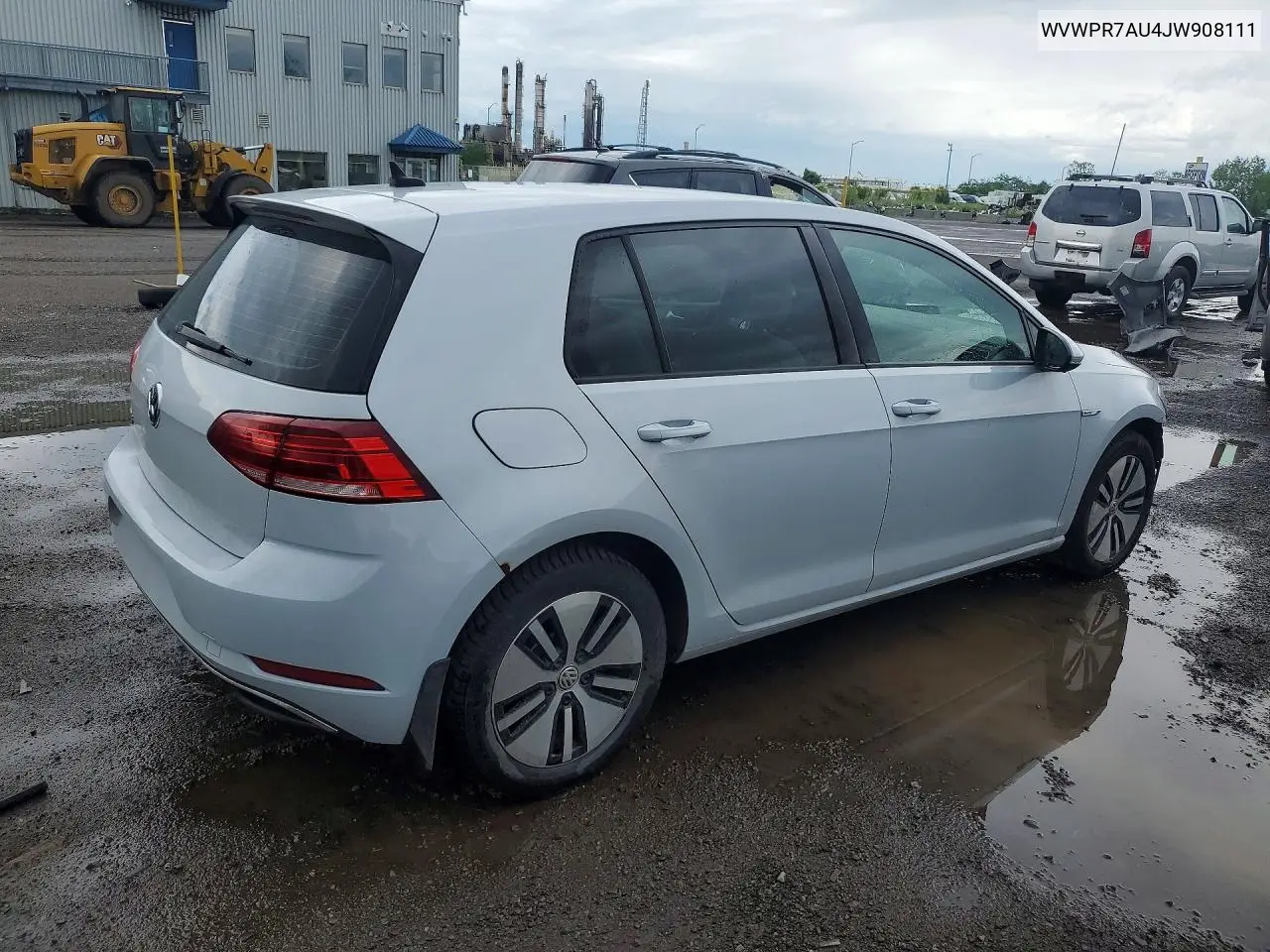 2018 Volkswagen E-Golf Sel Premium VIN: WVWPR7AU4JW908111 Lot: 60601086