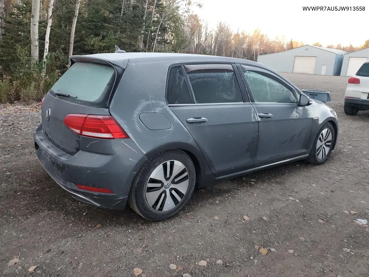 2018 Volkswagen E-Golf Sel Premium VIN: WVWPR7AU5JW913558 Lot: 90082345