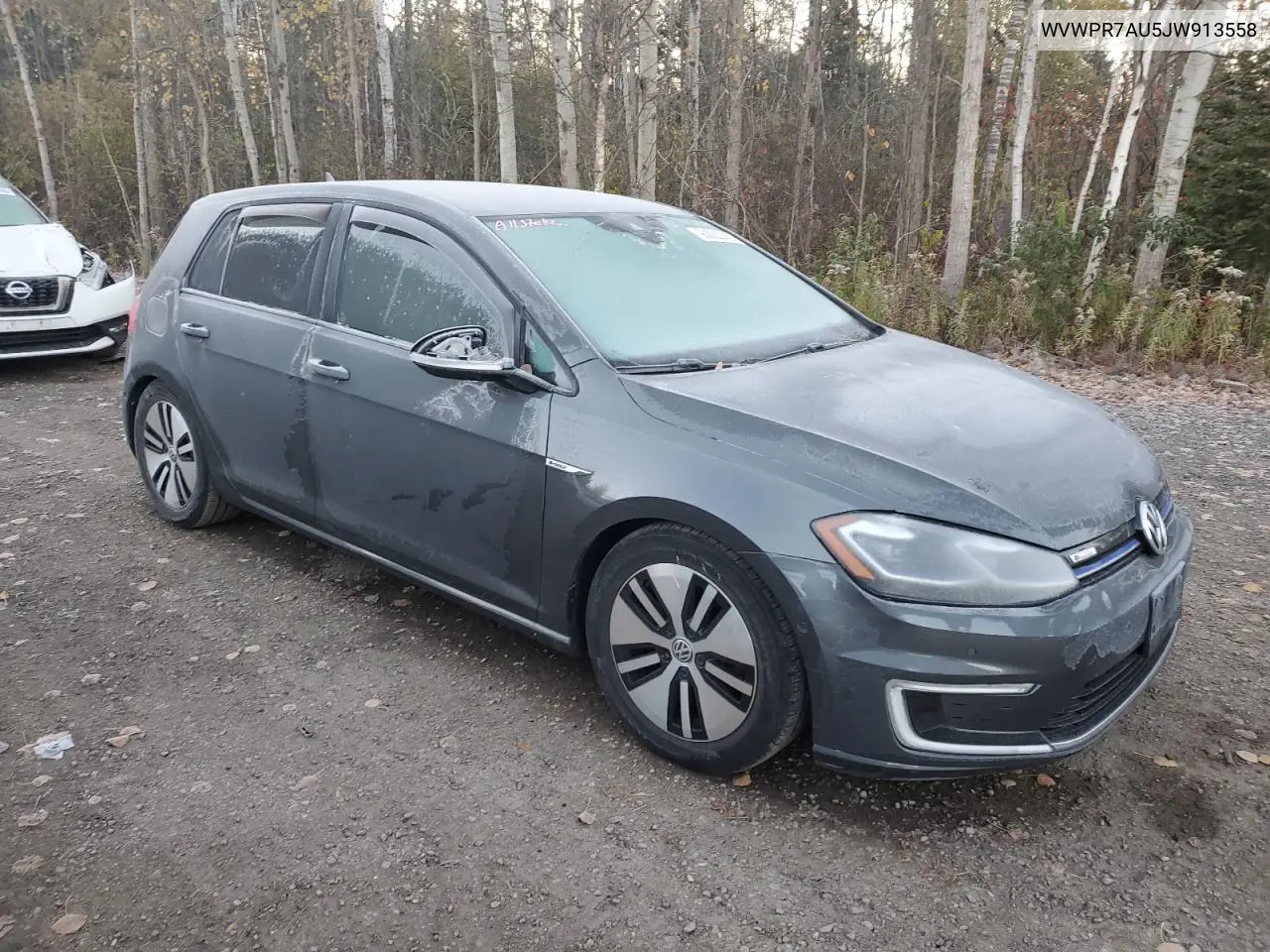 2018 Volkswagen E-Golf Sel Premium VIN: WVWPR7AU5JW913558 Lot: 90082345