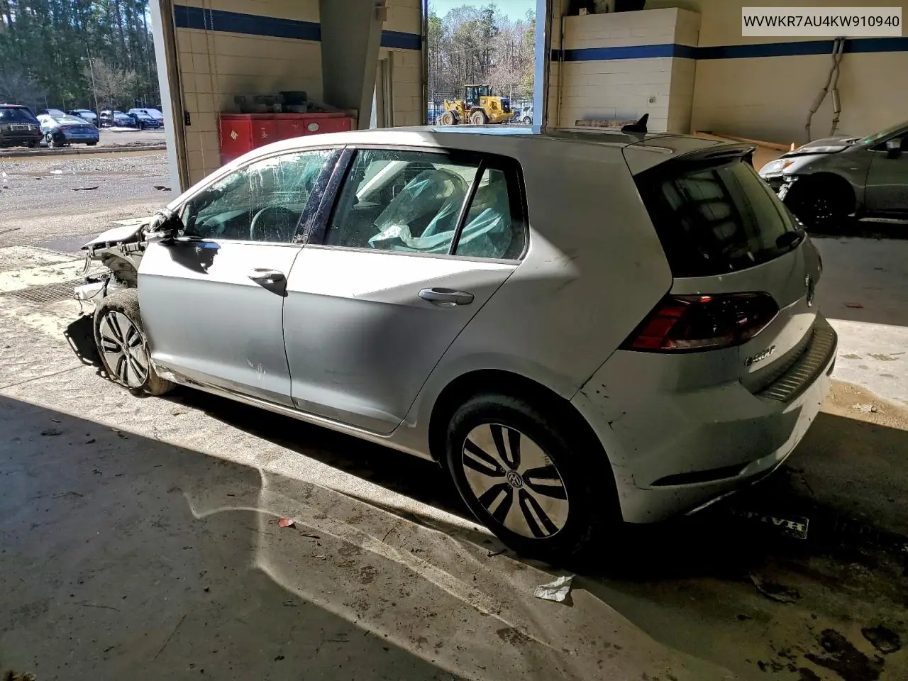 WVWKR7AU4KW910940 2019 Volkswagen E-Golf Se