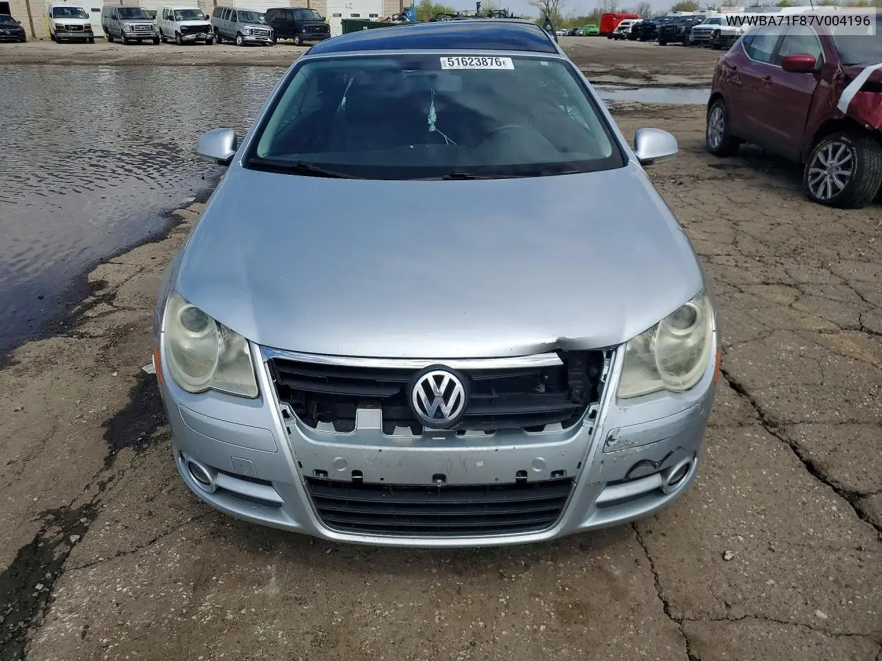 2007 Volkswagen Eos 2.0T VIN: WVWBA71F87V004196 Lot: 51623876