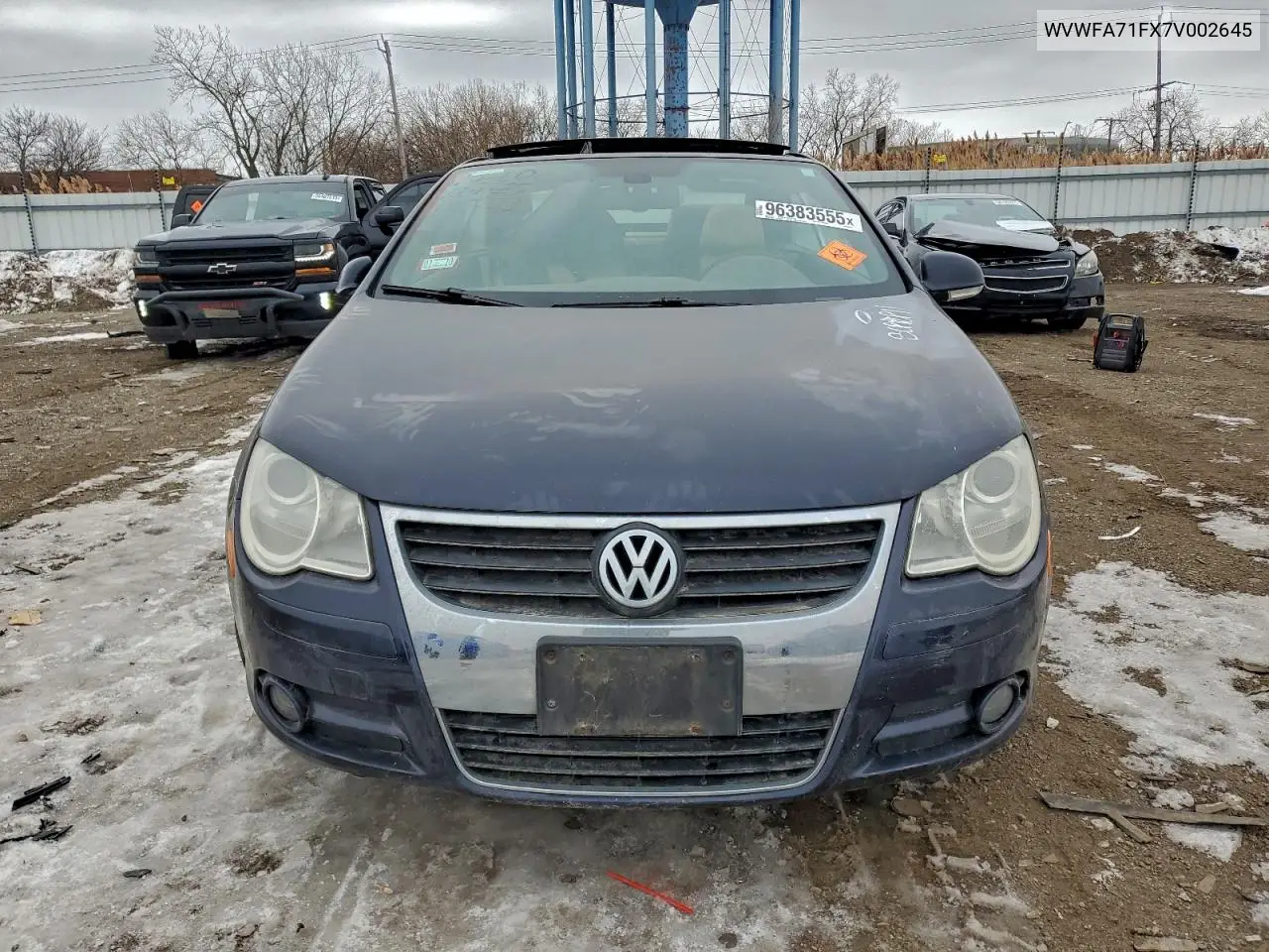 2007 Volkswagen Eos 2.0T Luxury VIN: WVWFA71FX7V002645 Lot: 52077766