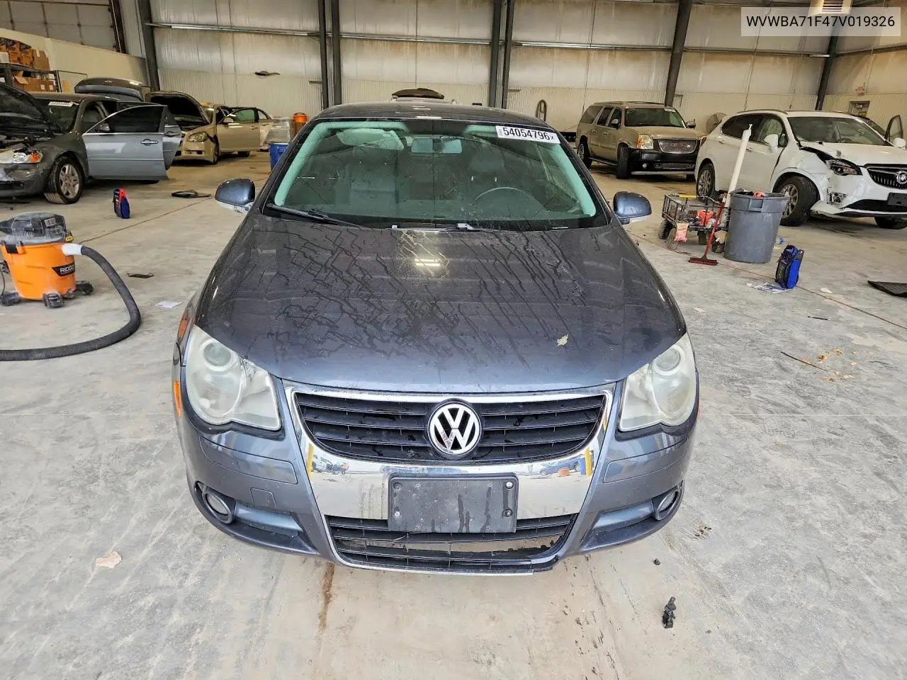 2007 Volkswagen Eos 2.0T VIN: WVWBA71F47V019326 Lot: 54054796