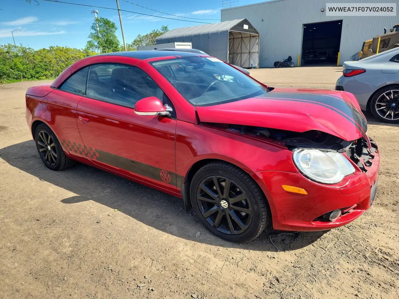 2007 Volkswagen Eos 2.0T Luxury VIN: WVWEA71F07V024052 Lot: 55115346