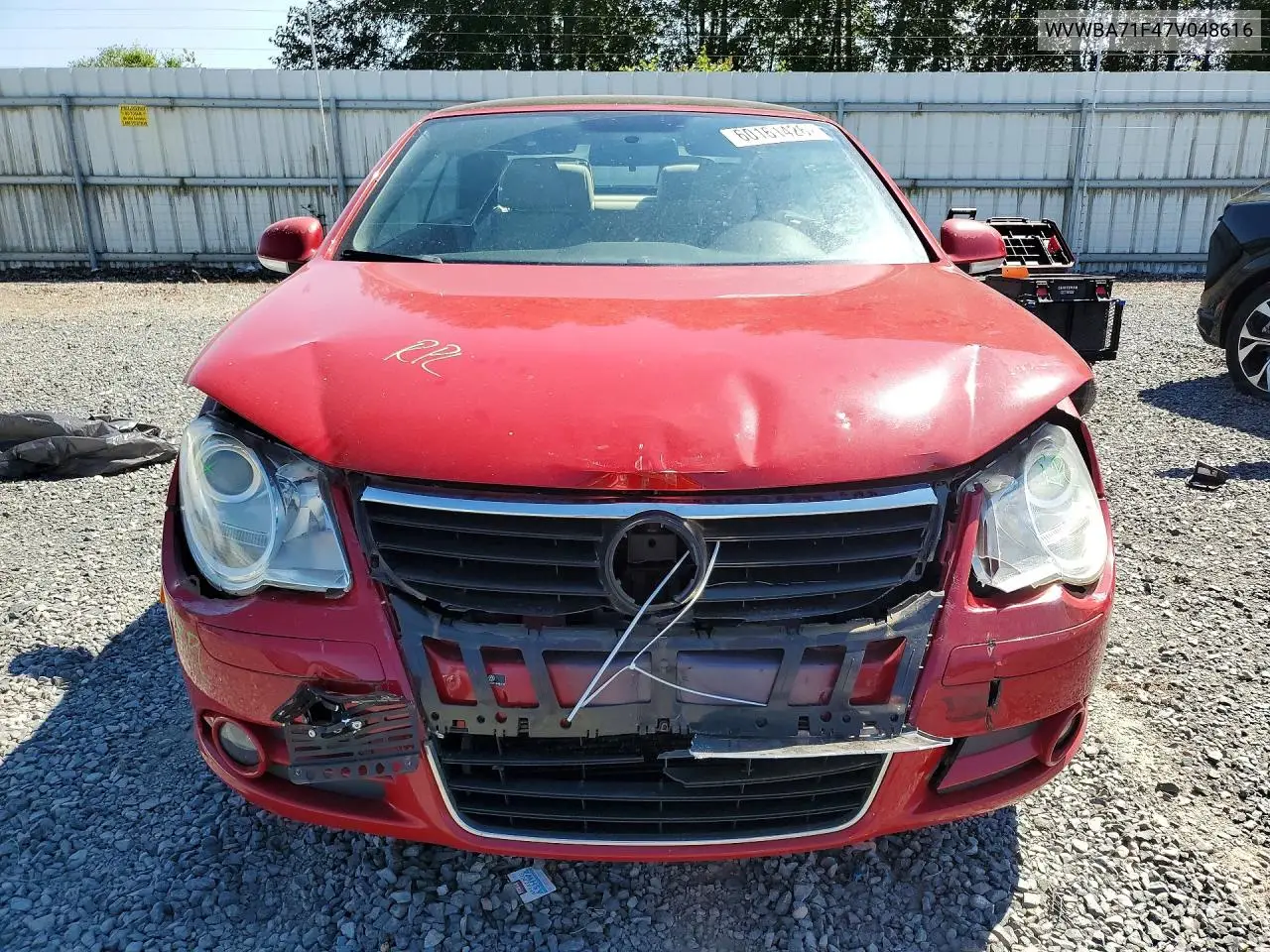 2007 Volkswagen Eos 2.0T VIN: WVWBA71F47V048616 Lot: 60161426