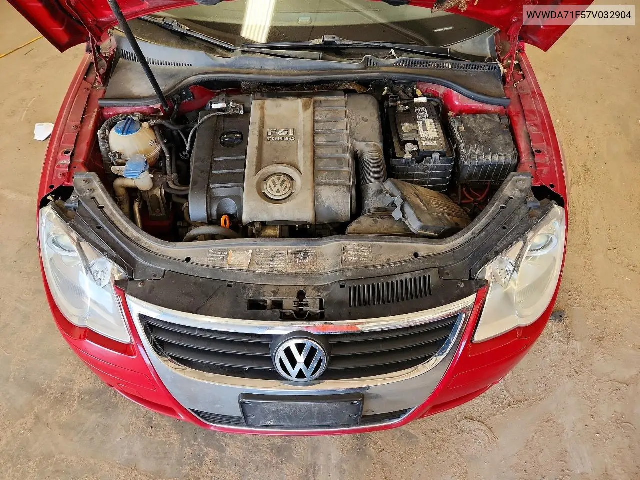 2007 Volkswagen Eos 2.0T Sport VIN: WVWDA71F57V032904 Lot: 60608376