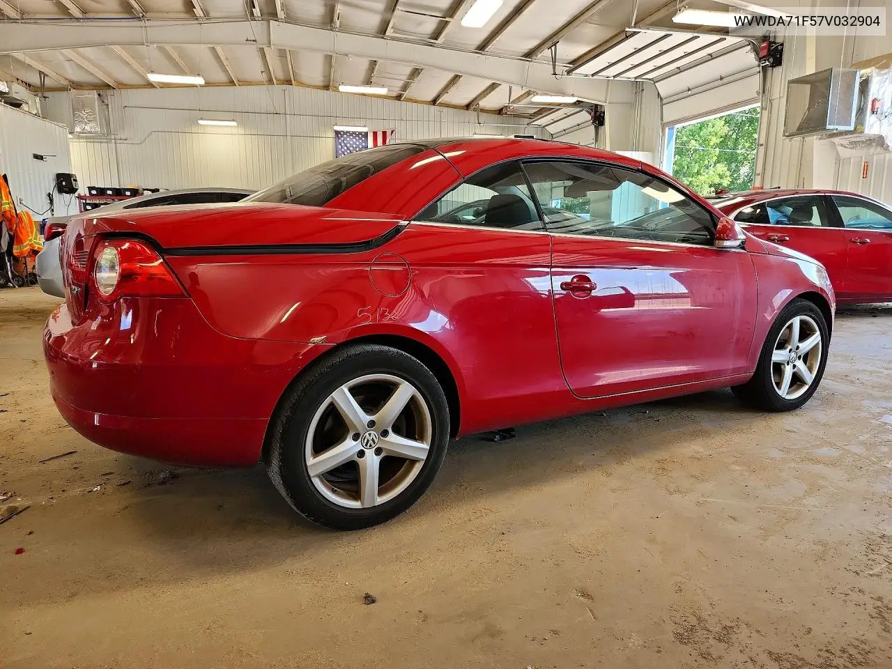 2007 Volkswagen Eos 2.0T Sport VIN: WVWDA71F57V032904 Lot: 60608376