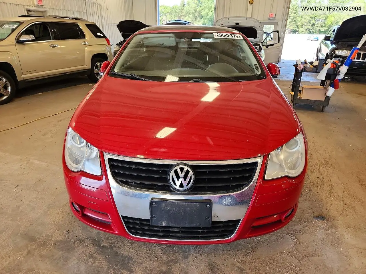 2007 Volkswagen Eos 2.0T Sport VIN: WVWDA71F57V032904 Lot: 60608376