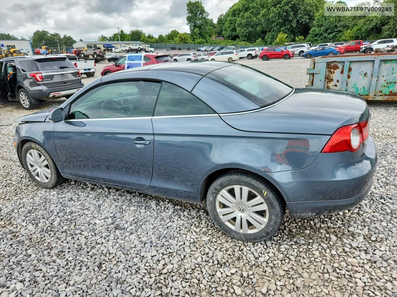 2007 Volkswagen Eos 2.0T VIN: WVWBA71F97V009245 Lot: 60809226