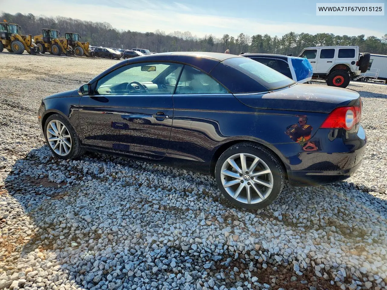 2007 Volkswagen Eos 2.0T Sport VIN: WVWDA71F67V015125 Lot: 75612805