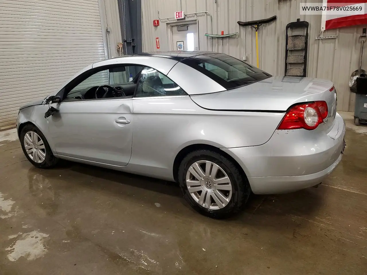 2008 Volkswagen Eos Turbo VIN: WVWBA71F78V025669 Lot: 54267726