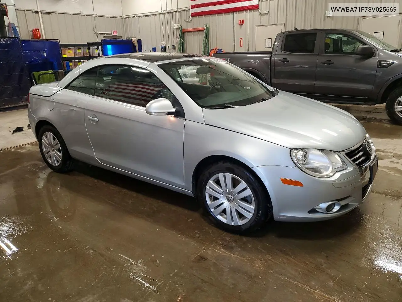 2008 Volkswagen Eos Turbo VIN: WVWBA71F78V025669 Lot: 54267726