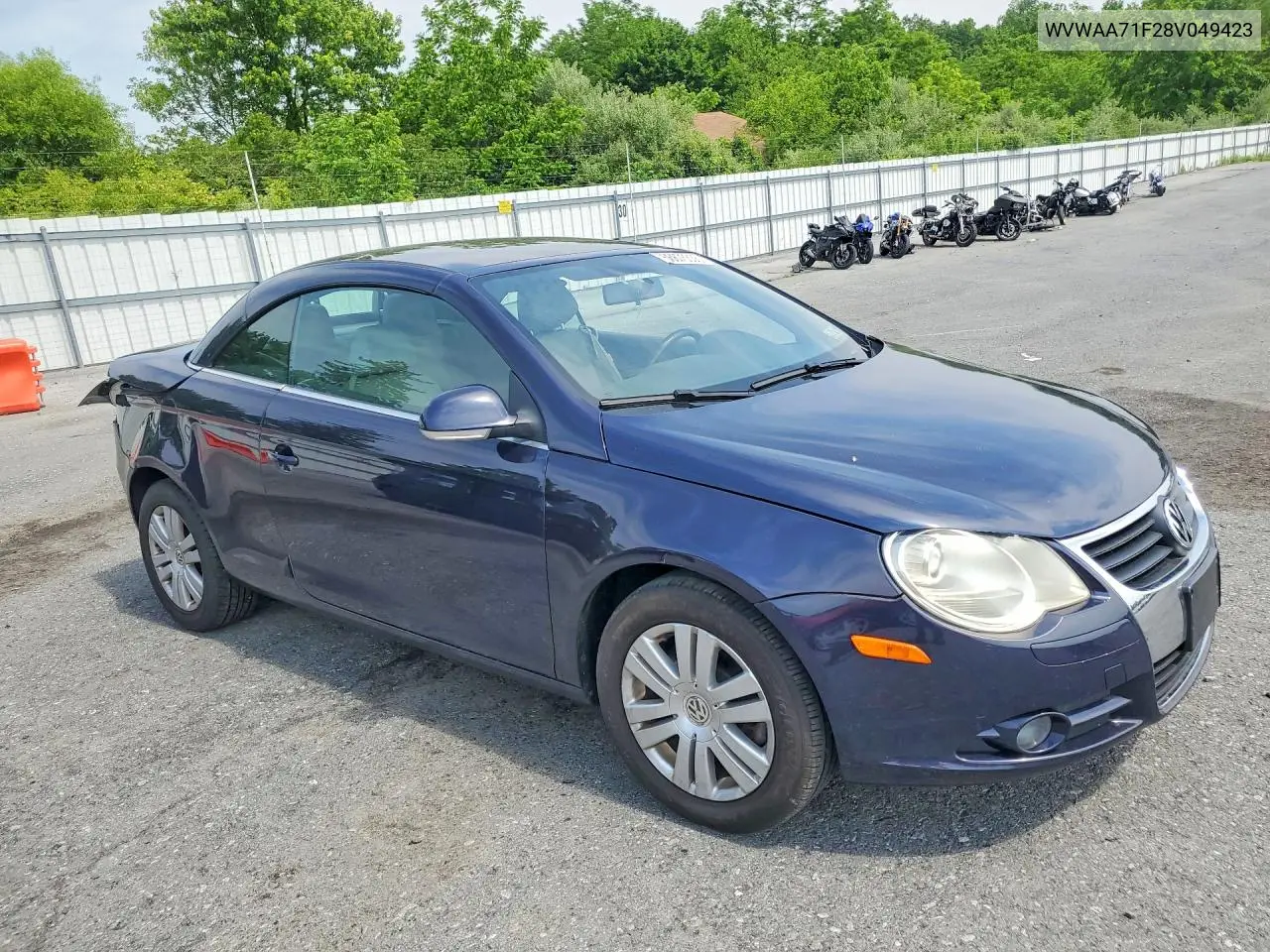 2008 Volkswagen Eos Turbo VIN: WVWAA71F28V049423 Lot: 56875336