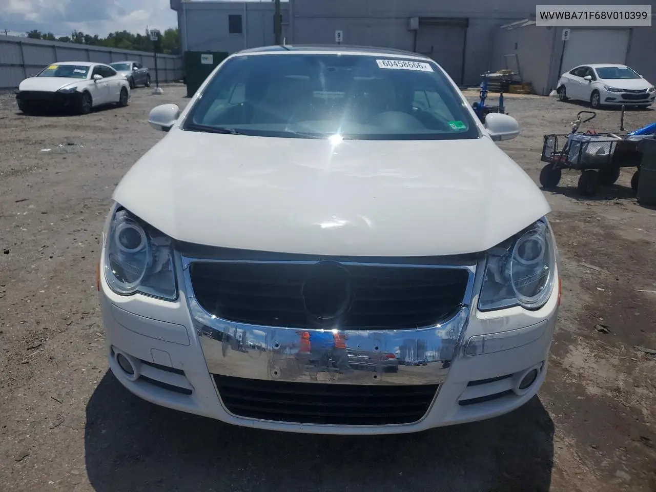 2008 Volkswagen Eos Turbo/Komfort VIN: WVWBA71F68V010399 Lot: 60458666