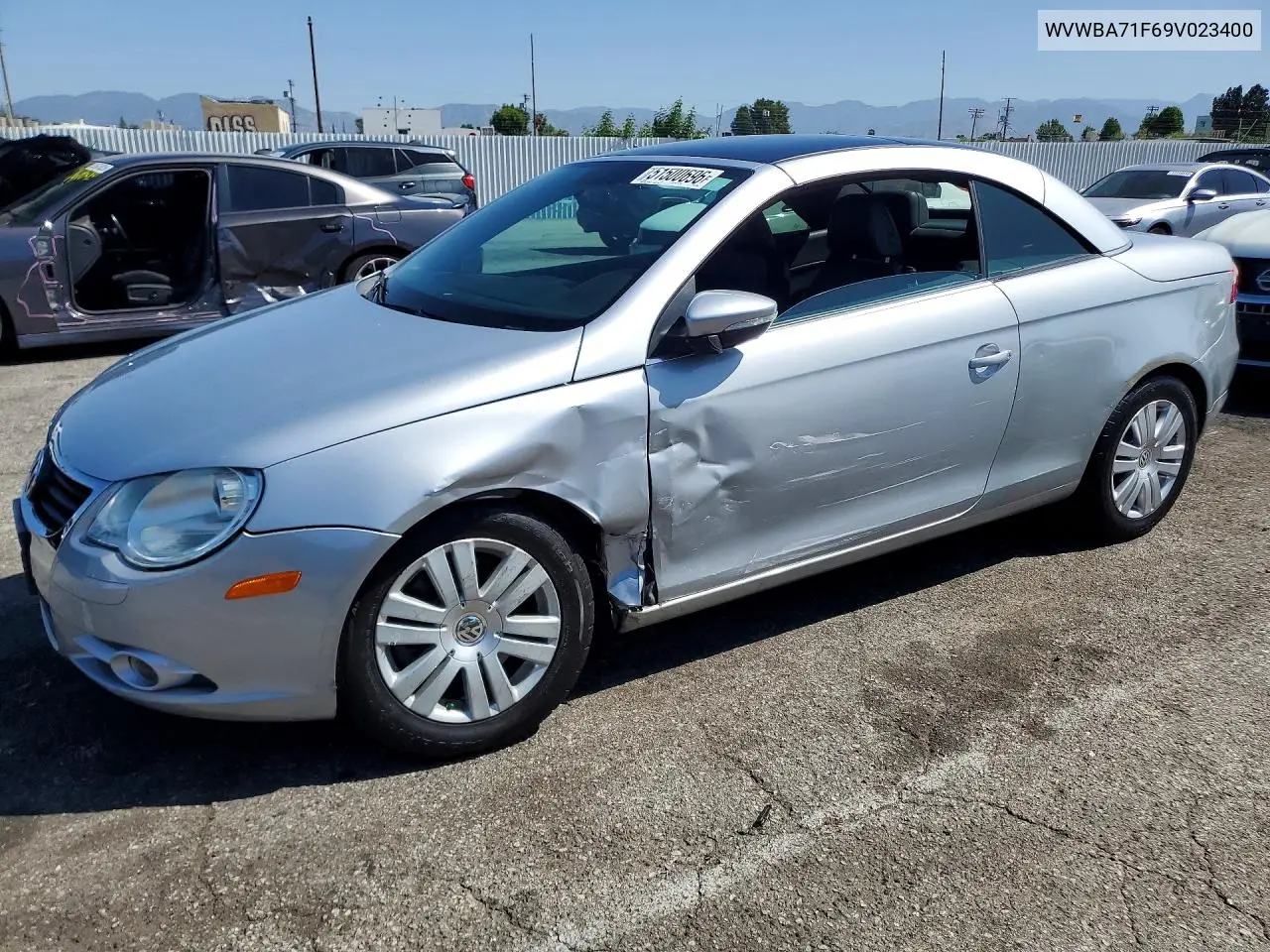 2009 Volkswagen Eos Turbo VIN: WVWBA71F69V023400 Lot: 51500696