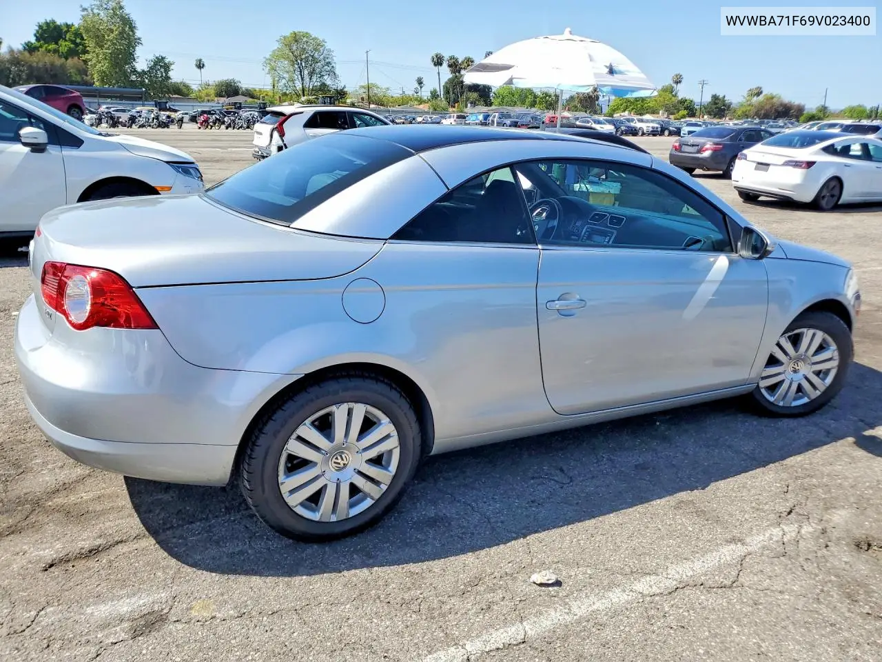 2009 Volkswagen Eos Turbo VIN: WVWBA71F69V023400 Lot: 51500696