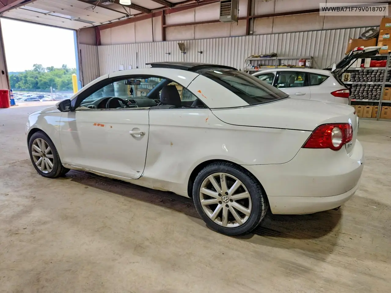 2009 Volkswagen Eos Turbo VIN: WVWBA71F79V018707 Lot: 61412996