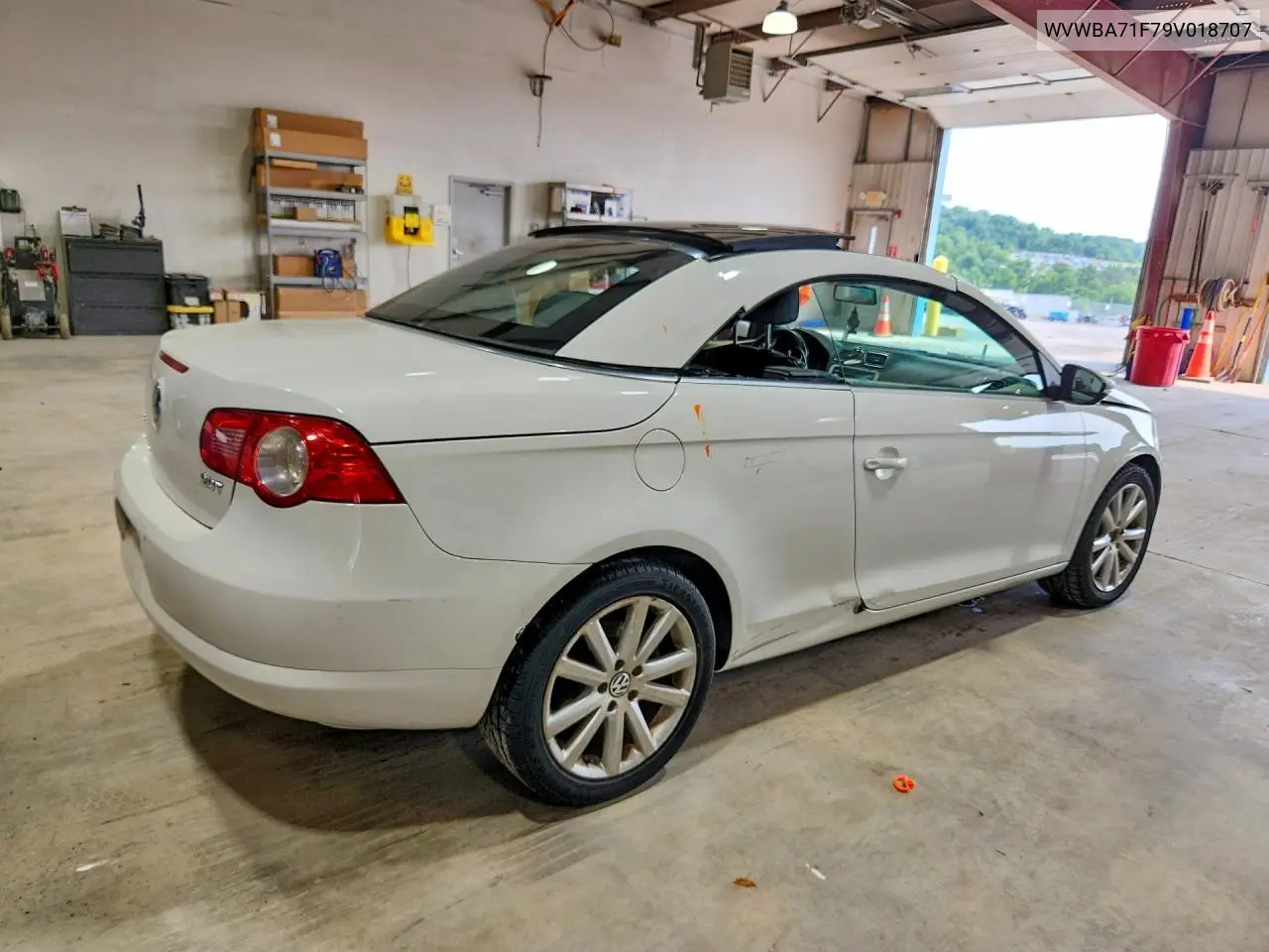 2009 Volkswagen Eos Turbo VIN: WVWBA71F79V018707 Lot: 61412996