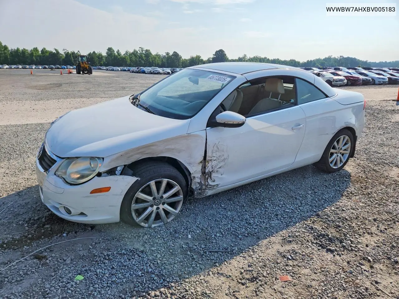 2011 Volkswagen Eos Komfort VIN: WVWBW7AHXBV005183 Lot: 85773025