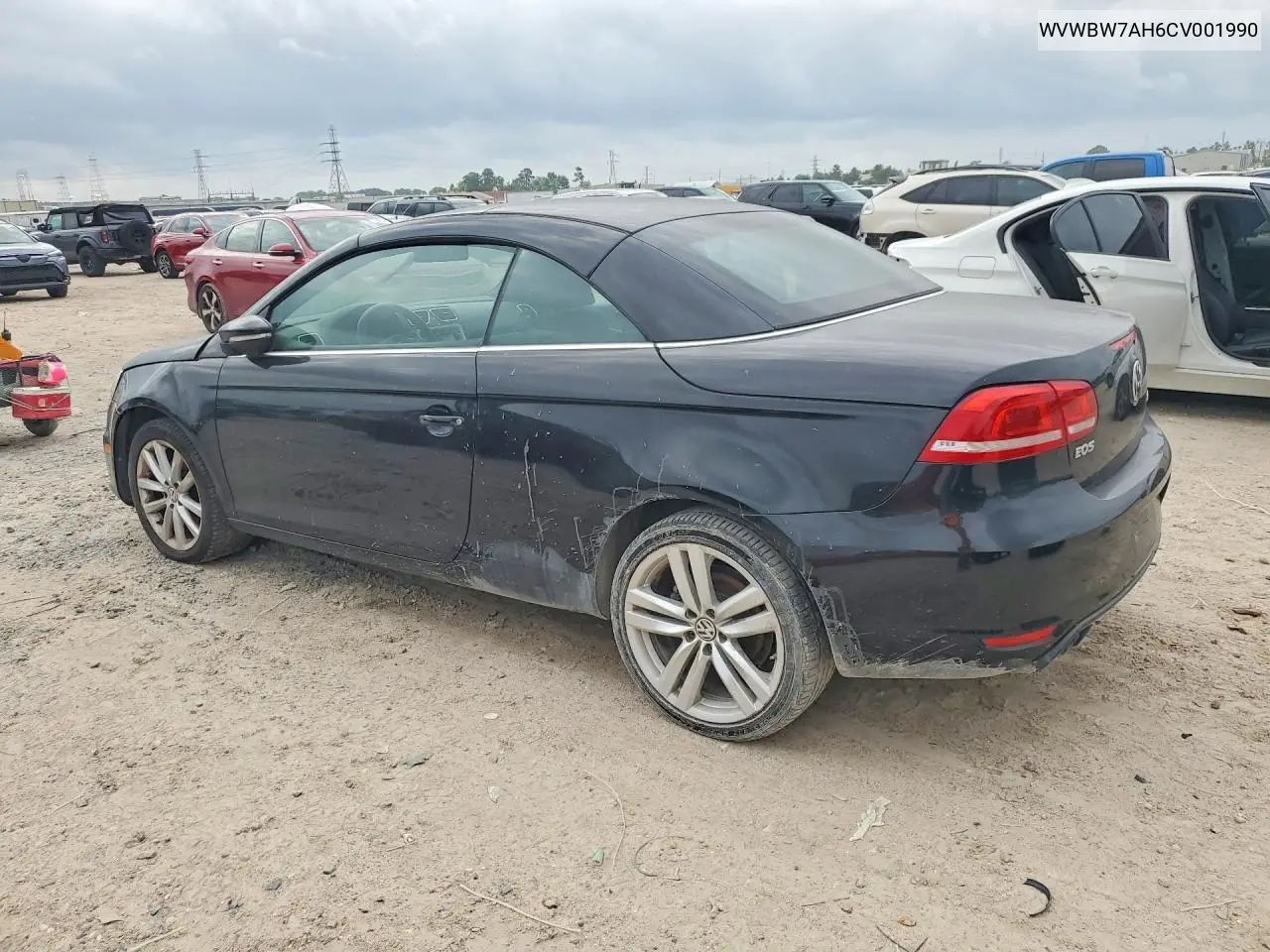 2012 Volkswagen Eos Komfort VIN: WVWBW7AH6CV001990 Lot: 51361096