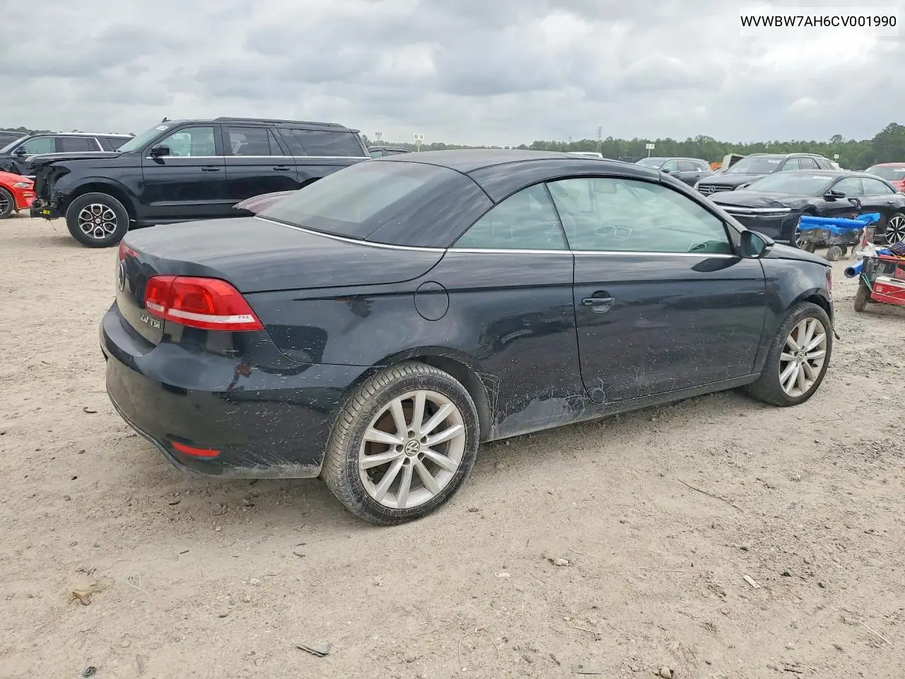 2012 Volkswagen Eos Komfort VIN: WVWBW7AH6CV001990 Lot: 51361096