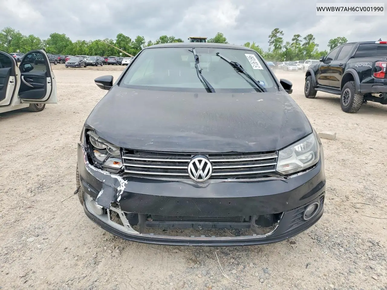 2012 Volkswagen Eos Komfort VIN: WVWBW7AH6CV001990 Lot: 51361096