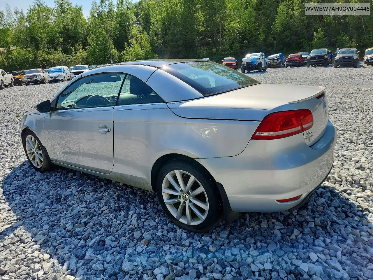 2012 Volkswagen Eos Komfort VIN: WVWBW7AH9CV004446 Lot: 54713726