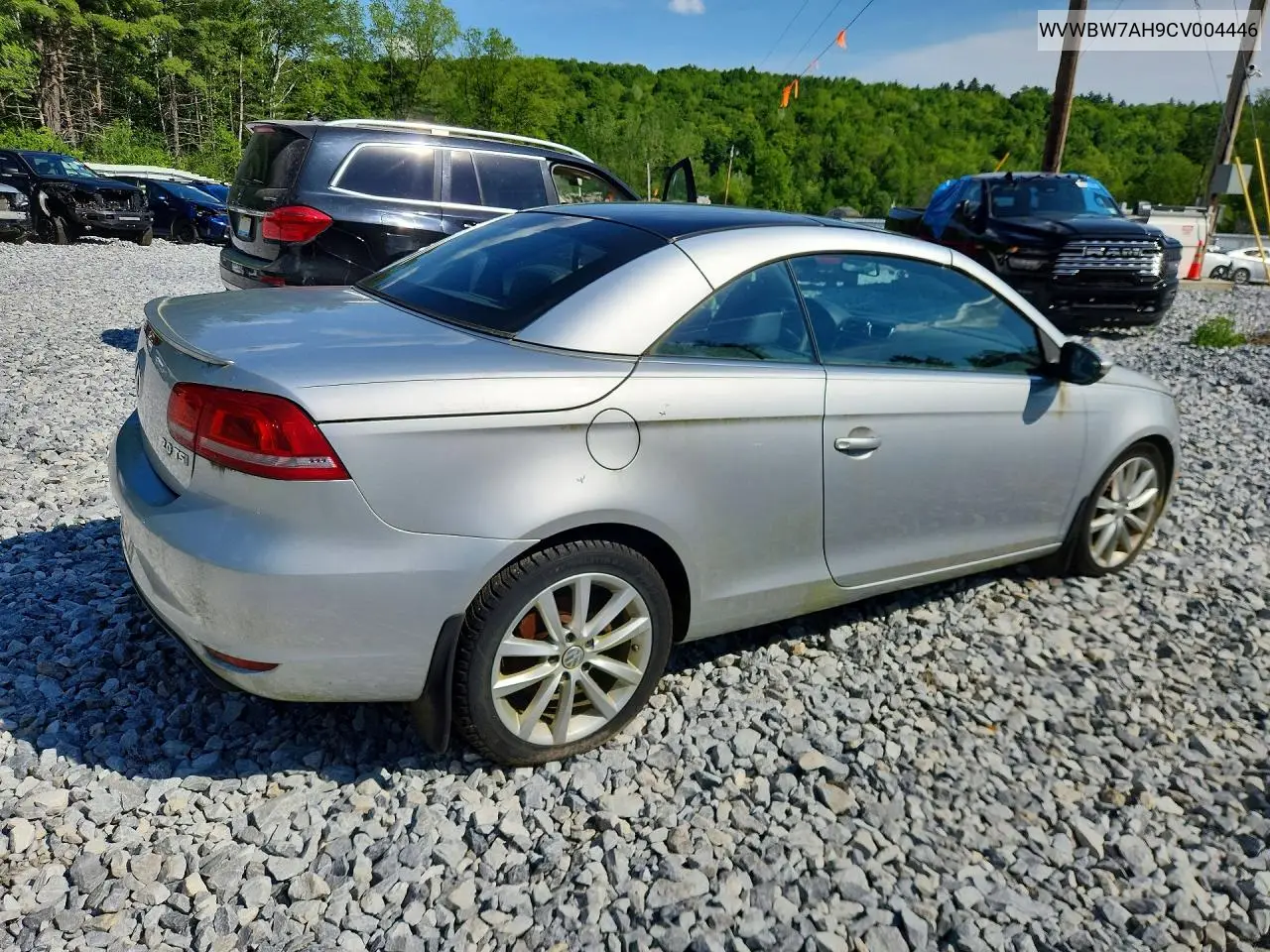 2012 Volkswagen Eos Komfort VIN: WVWBW7AH9CV004446 Lot: 54713726