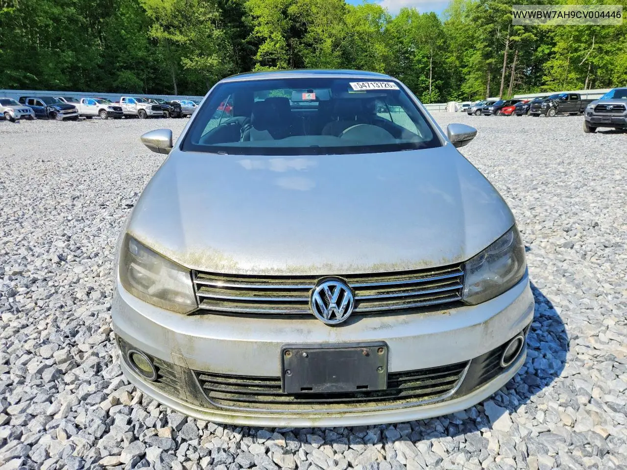 2012 Volkswagen Eos Komfort VIN: WVWBW7AH9CV004446 Lot: 54713726