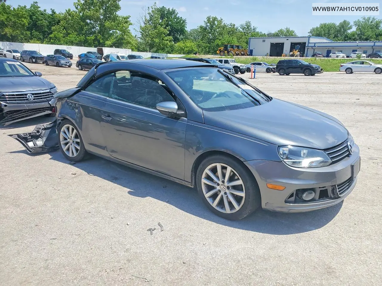 2012 Volkswagen Eos Komfort VIN: WVWBW7AH1CV010905 Lot: 55855166