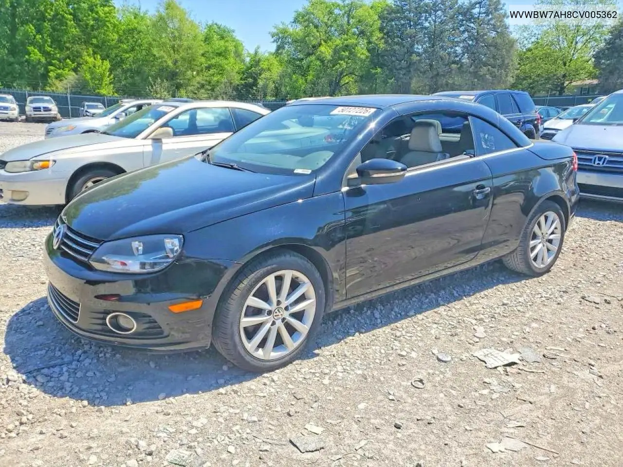 2012 Volkswagen Eos Komfort VIN: WVWBW7AH8CV005362 Lot: 55963206