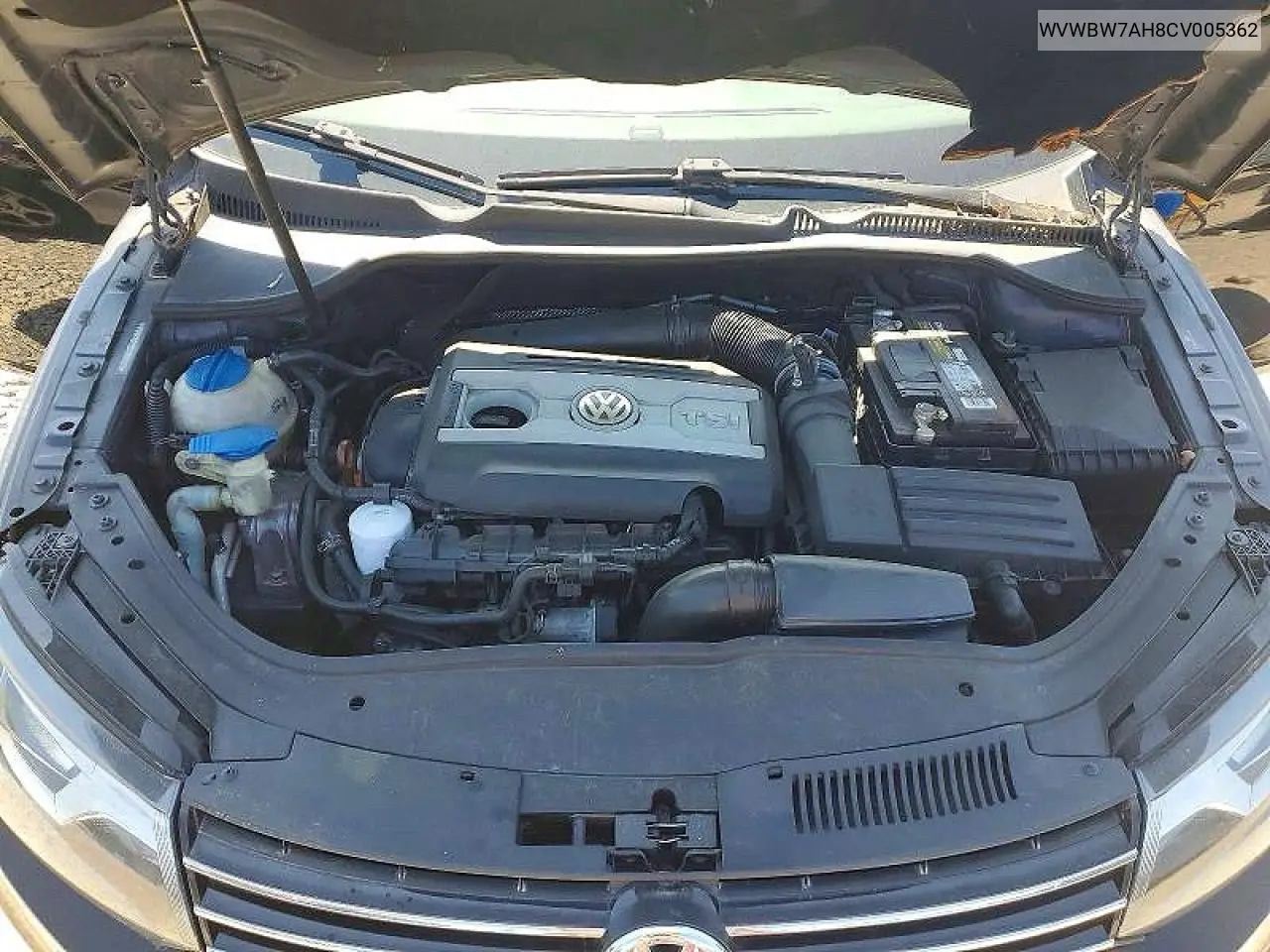 2012 Volkswagen Eos Komfort VIN: WVWBW7AH8CV005362 Lot: 55963206