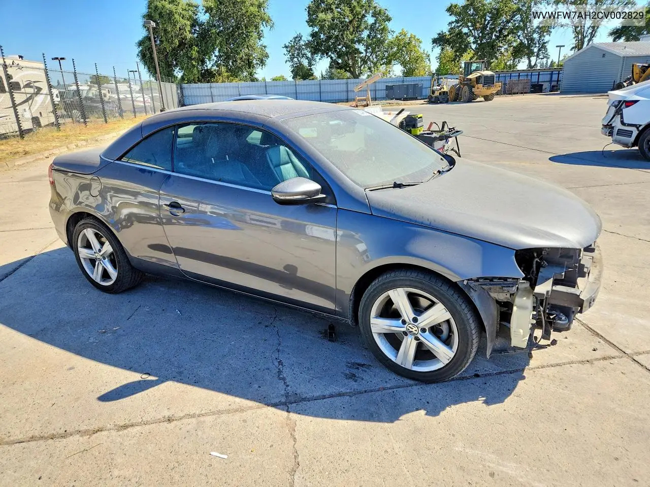 2012 Volkswagen Eos Lux VIN: WVWFW7AH2CV002829 Lot: 60445196