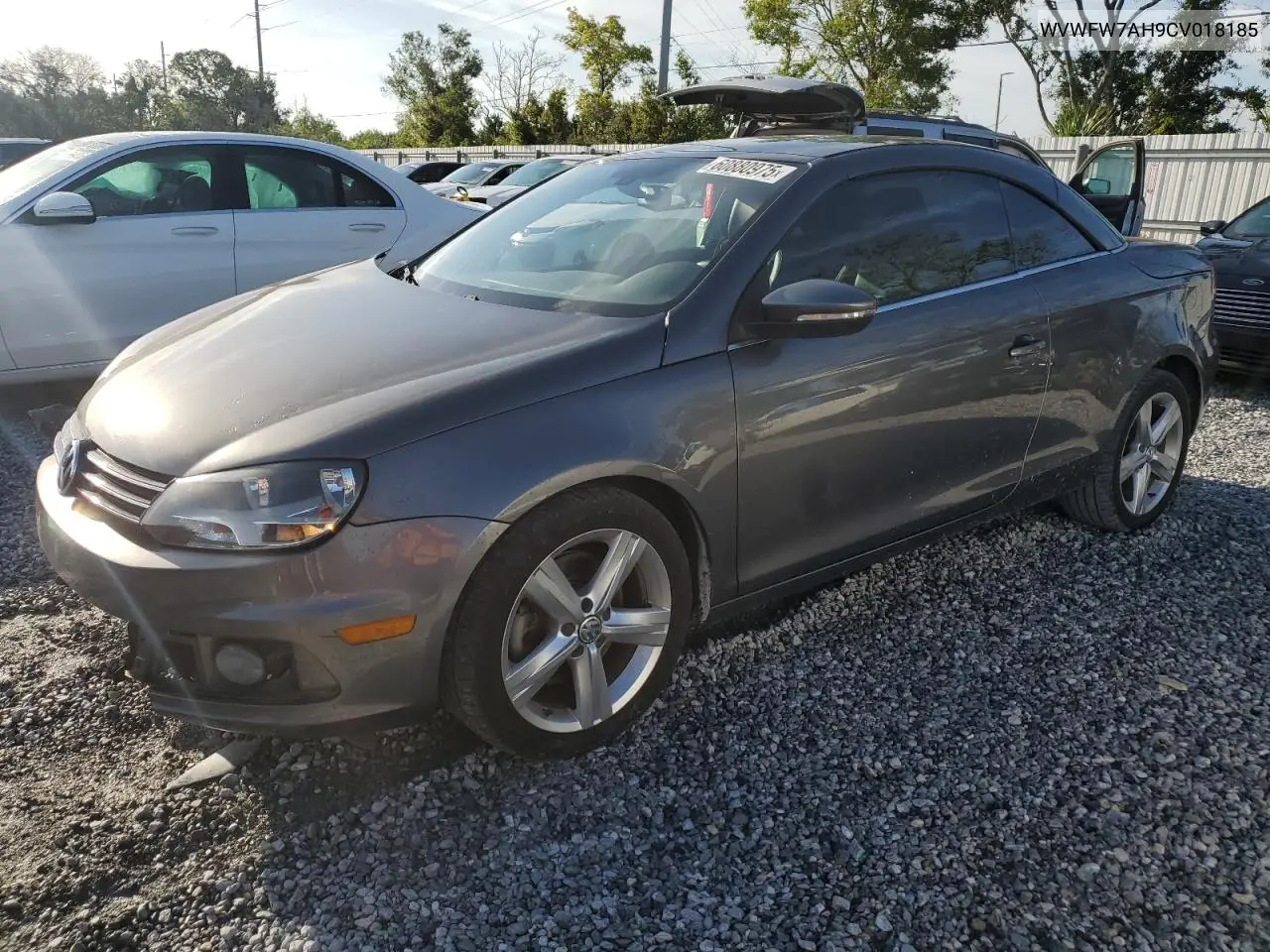 2012 Volkswagen Eos Lux VIN: WVWFW7AH9CV018185 Lot: 61924376