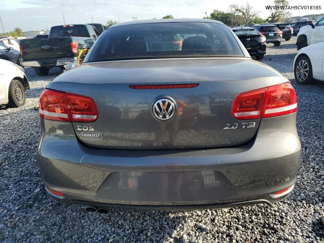2012 Volkswagen Eos Lux VIN: WVWFW7AH9CV018185 Lot: 61924376
