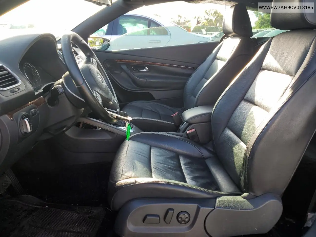 2012 Volkswagen Eos Lux VIN: WVWFW7AH9CV018185 Lot: 61924376