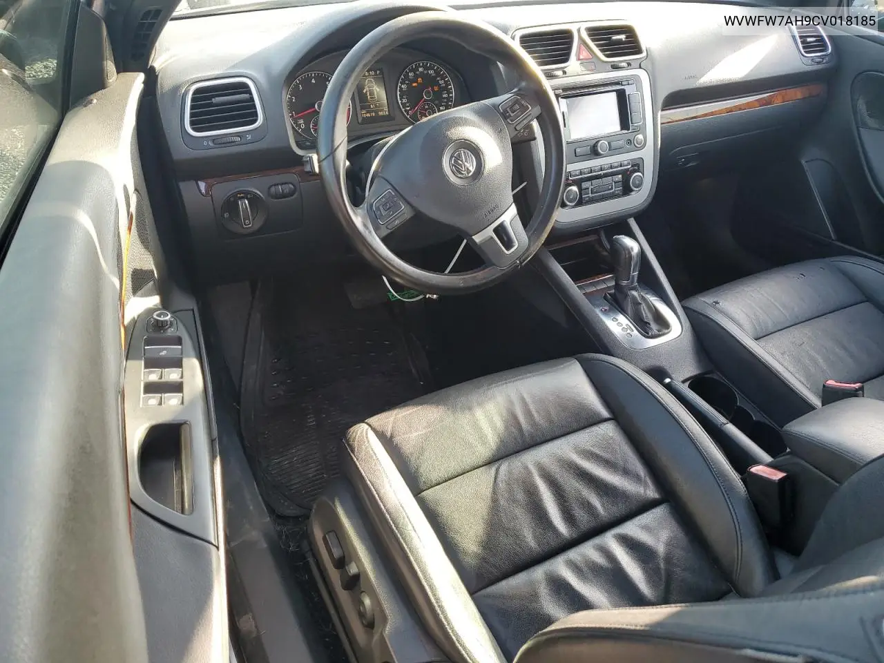 2012 Volkswagen Eos Lux VIN: WVWFW7AH9CV018185 Lot: 61924376
