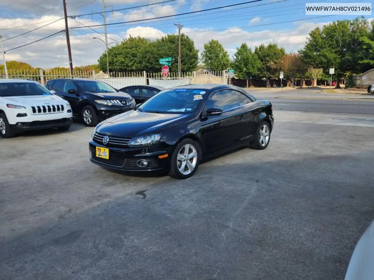 2012 Volkswagen Eos Lux VIN: WVWFW7AH8CV021496 Lot: 66397742
